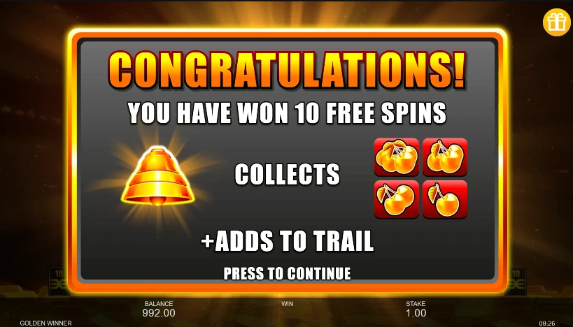 Wie zou de Golden Winner slot moeten spelen?